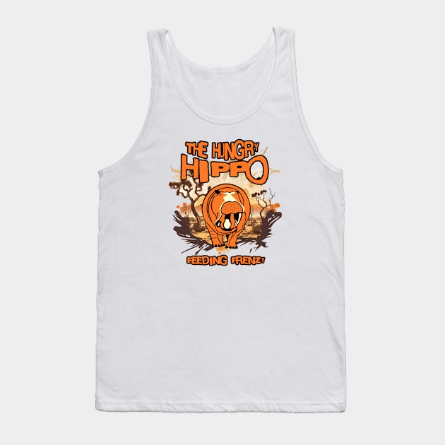 Hungry hippo Tank Top by Graffik-Peeps